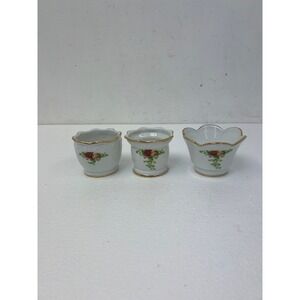 Royal Albert Old Country Roses Bone China Lot Votive Candleholder Bowl Gold Trim